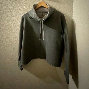 J Crew Reversable Cowl Neck Sweatshirt - Size L